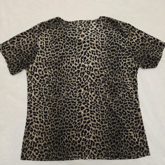 vintage 90s leopard print tee - Picture 5 of 5